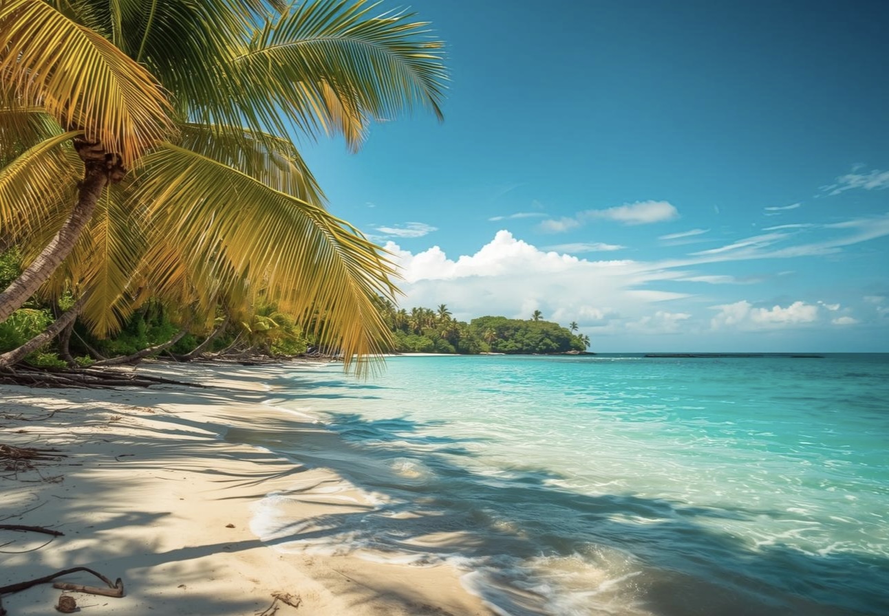 AI generated image of caribbean 